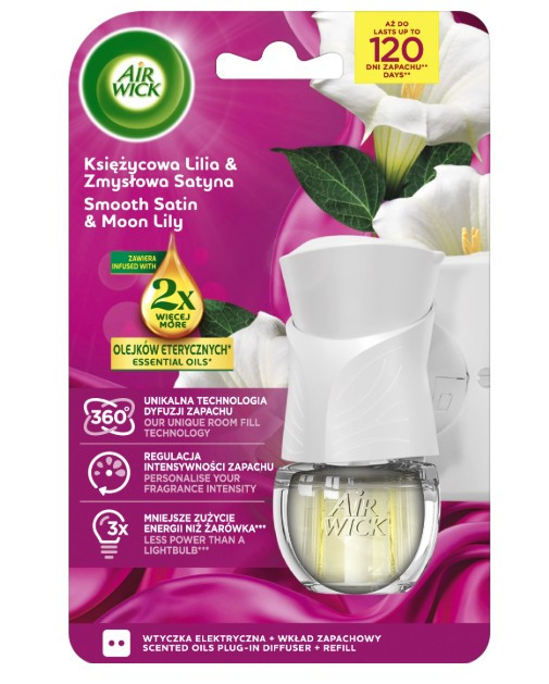 Air Wick elektr. urządzenie+zapas 19 ml.mix
